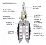 ALICATE ELECTRICISTA MULTIFUNCIONAL-envios gratis