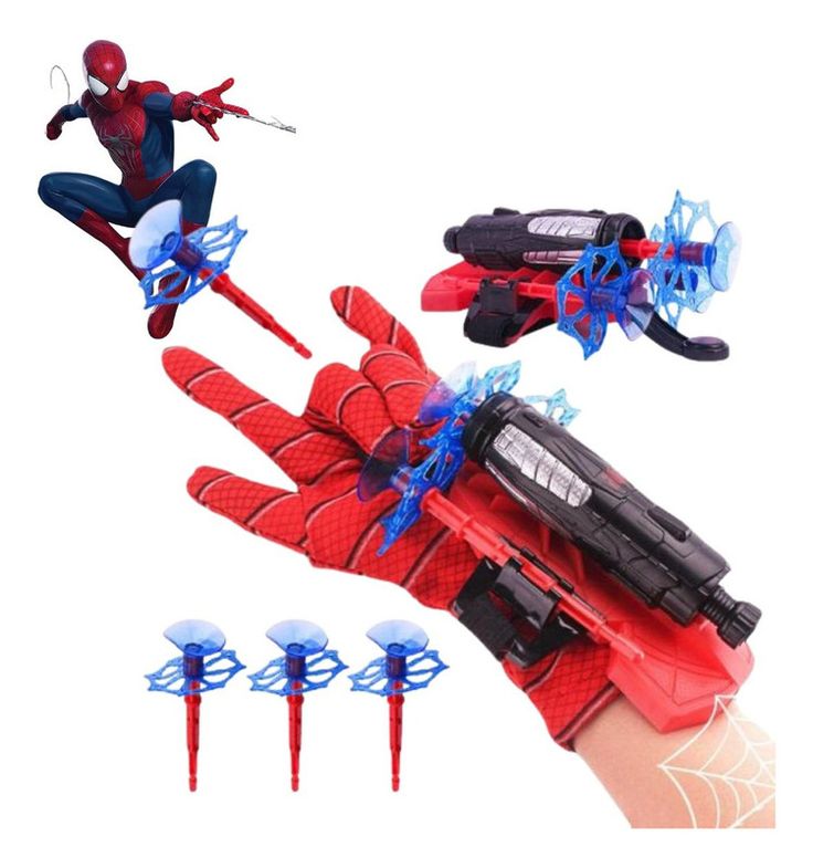 Guantes de Spider-Man - Lanzador de Telaraña- ENVIO GRATIS