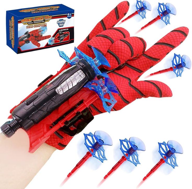 Guantes de Spider-Man - Lanzador de Telaraña- ENVIO GRATIS